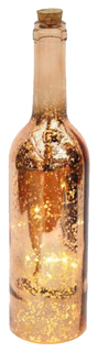 Светильник джин 6 led 30 см металлик золото Новогодняя сказка 972795