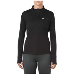 Женский лонгслив Asics Silver 1/2 Zip LS 2012A033-001 44-46 RU