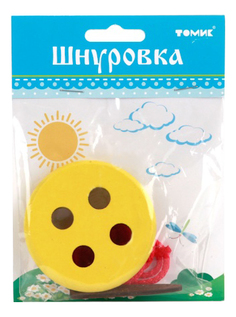 Шнуровка Томик "Пуговица 3 детали"