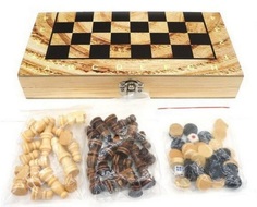 Семейная настольная игра Shantou Gepai Шахматы, шашки и нарды