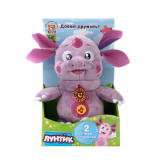 Мягкая игрушка Мульти-Пульти Лунтик озвученная , русс. чип в кoр. 27 см