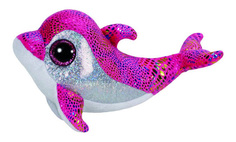Мягкая игрушка TY Beanie Boos Дельфин Sparkles (розовый) 15 см