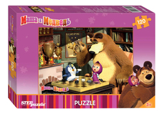 Пазл Step Puzzle Маша и медведь 120 деталей