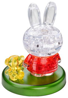 3D-пазл "Миффи и медвежонок", 38 элементов Crystal Puzzle