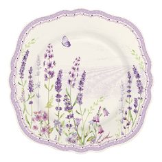 EASY LIFE Тарелка десертная "Lavender field" в подарочной упаковке