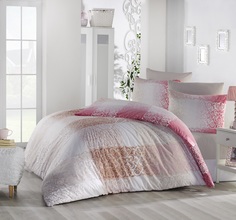 Постельное белье RANFORCE 1,5 сп 50х70*1 шт ELFIN Розовый