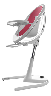 Стульчик для кормления Mima Moon 2G белый/фуксия