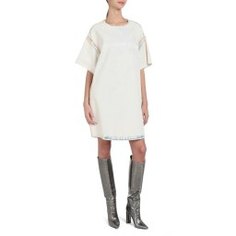 Платье MM6 MAISON MARGIELA S32CU0092 молочно-бежевый