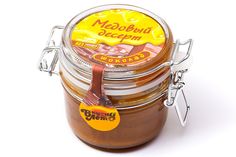 Крем-мед медовый шоколад с какао банка бугельная 220 г ВкусноЛето