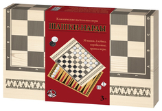 Игры настольные. Шашки-нарды Десятое королевство