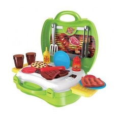 Игровой набор в чемоданчике мастер-шеф барбекю,23 предмета 1 Toy