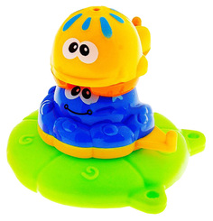 Игрушка для ванны 1TOY Пирамидка из рыбок