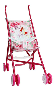 Коляска для кукол Winx 42х27,5х58 см, красная 1 Toy