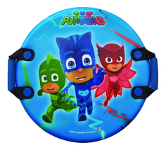 Ледянка универсальная 1TOY PJ Masks 54 см, круглая, с плотн. ручками