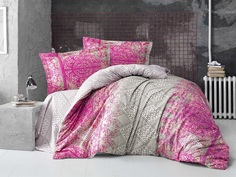 Постельное белье RANFORCE NEON 1,5 сп 50х70*1шт CADRADO Фуксия