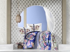 Постельное белье RANFORCE NEON 1,5 сп 50х70*1шт SELVA Синий