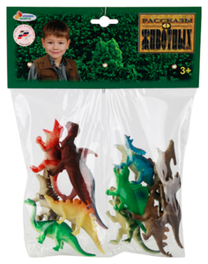 Фигурка динозавра Играем вместе HA2487 12 штук