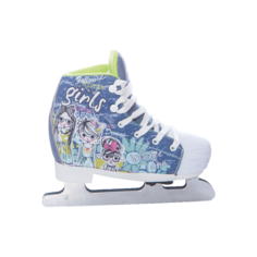 Коньки ледовые раздвижные двухполозные Action PW-250 р.36-39 Action!