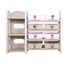 Стеллаж для хранения игрушек Floopsi L-SNJ04 white