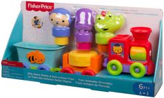 FISHER-PRICE "Несмышленое сафари" - развивающая игрушка-поезд