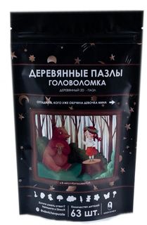 Деревянный пазл MR.PUZZ 4832 В лесу