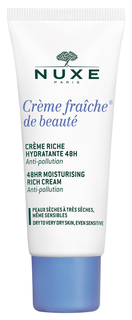 Крем для лица Nuxe Creme Fraiche de Beaute Creme Hydratante 48h 30 мл