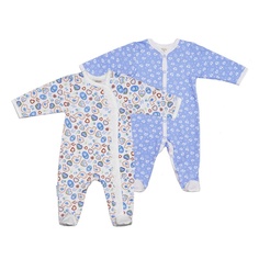 Комплект комбинезонов 2 шт Lucky Child Бежевый р.62