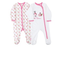 Комплект комбинезонов 2 шт Lucky Child Бежевый р.80