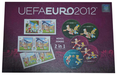 Развивающая игра 2 в 1 "Мемос и домино" - Евро 2012 Trefl