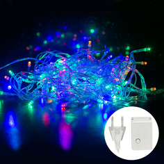 Гирлянда электрическая СТАРТ 100LED 220V 1 реж 10м нить Start