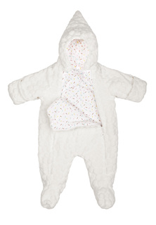 Комбинезон Сонный гномик Буль-буль молочный, размер 56
