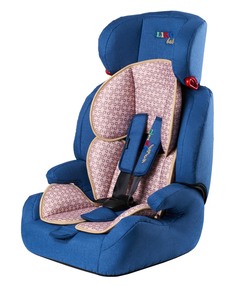 Автокресло LIKO BABY LB 515 B Синий/Лен