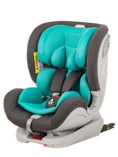 Автокресло TOREGO DRIVE ISOFIX Серый/Бирюзовый