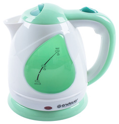 Чайник электрический Endever KR-349 White/Green