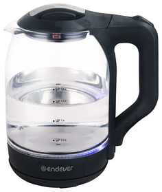 Чайник электрический Endever KR-328G Black