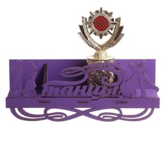 Медальница с полкой "Танцы" Sima-Land