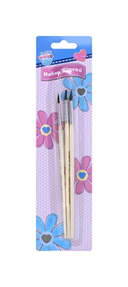 Набор кистей белка № 2, 3, 4ACTION! Blue Nose Friends