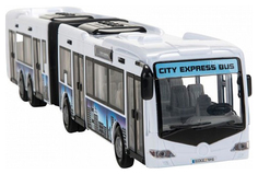 Фрикционная модель городского автобуса City Bus, белая, 1:43 Dickie