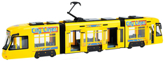 Городской трамвай City Liner, желтый, 46 см Dickie