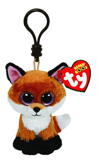 Мягкая игрушка TY Beanie Boos Брелок Лисенок Slick 12,7 см