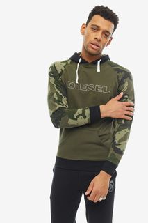 Толстовка мужская DIESEL 00SPXP 0BAWZ 512 хаки M