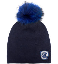 Шапка женская Noryalli 46708/2 синий ONE SIZE