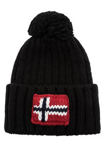Шапка мужская Napapijri N0YKCK041 черный ONE SIZE