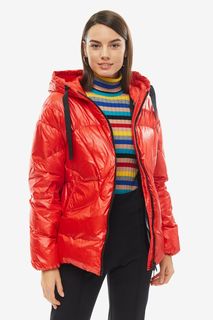 Пуховик женский add WAW226 красный 44 IT