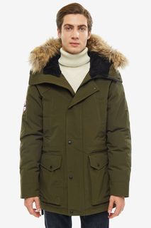 Пуховик мужской Arctic Explorer CHILL хаки 46 RU
