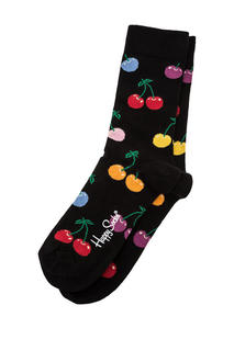 Носки мужские Happy Socks CHE01 9002 черные 36-40 EU