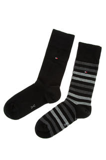 Набор носков мужских Tommy Hilfiger 472001001 200 черных 43-46 US