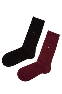 Набор носков мужских Tommy Hilfiger 371111 070 бордовых 39-42 US