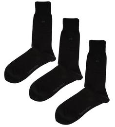Набор носков мужских Calvin Klein Jeans E91219-000 черных ONE SIZE
