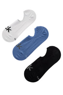 Набор носков мужских Calvin Klein Jeans ECA343-D69 белых ONE SIZE